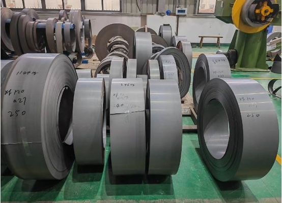 Potong Non Oriented Silicon Steel Coil Cold Rolled JFE 0.1mm 0.2mm 0.35mm